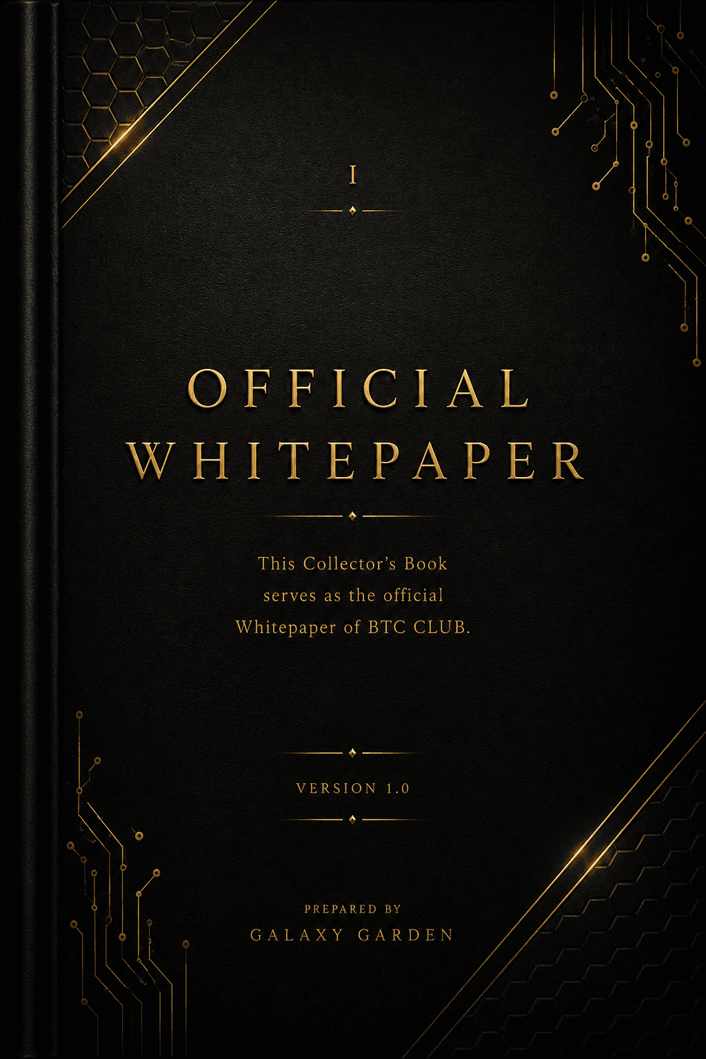 BTC CLUB Collector's Book Page 1